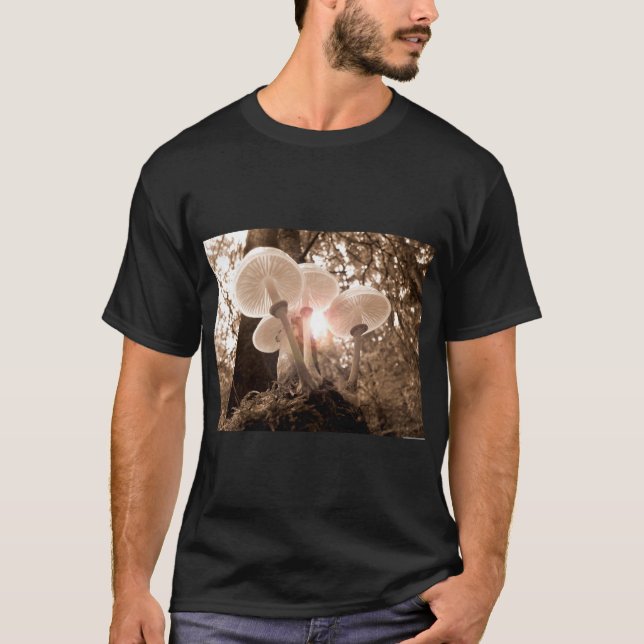  Forest Mushrooms Nature  T-Shirt (Front)