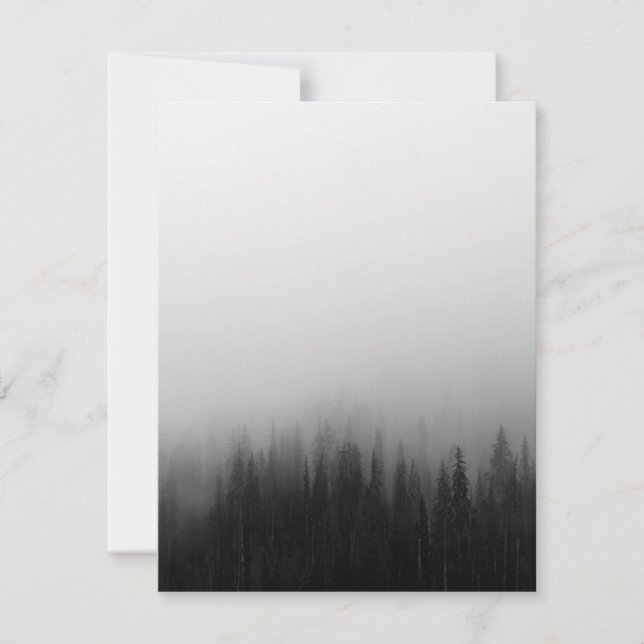 Forest Nature Landscape Scene Foggy Mystical (Front)