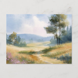Forest Nature Scene Postcard