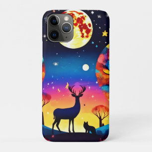 Forest Night Glow iPhone 11 Pro Case