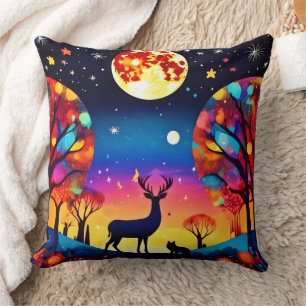 Forest Night Glow Cushion