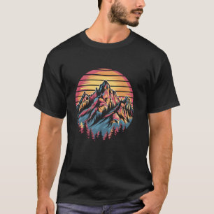 Forest Night Scene with Full Moon T-Shirt