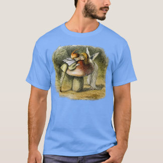 Forest Nymphs Fairy Land Fantasy Painting Illustra T-Shirt