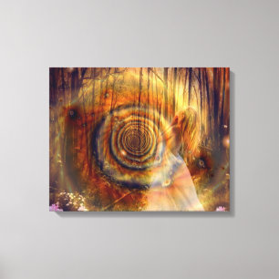 Forest of Angels - Stretched Canvas Print