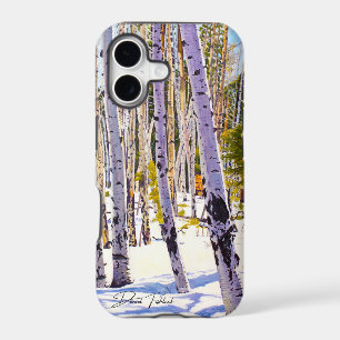 Forest of Aspen Trees