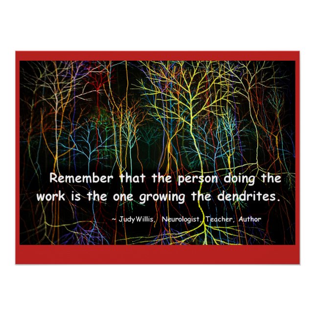Forest of Dendrites Poster (Front)