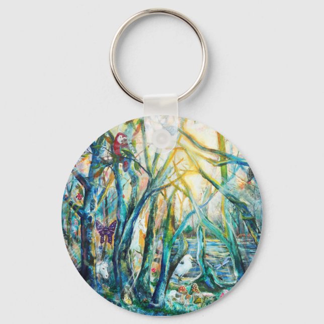 Forest of Life Keychain (Front)