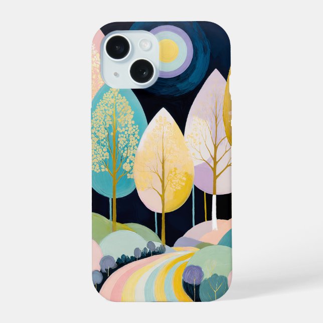 Forest of Lumina iPhone 15 Case (Back)
