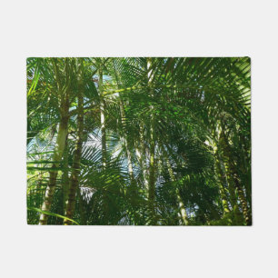 Forest of Palm Trees Tropical Nature Doormat