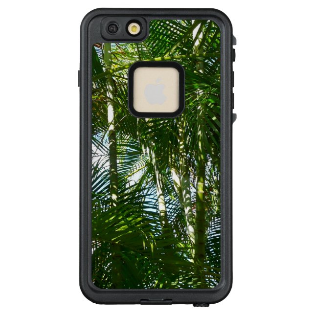 Forest of Palm Trees Tropical Nature LifeProof iPhone Case (Back)