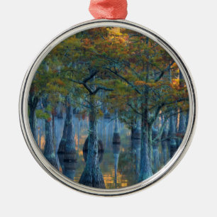 Forest of Pond Cypress Trees Metal Tree Decoration