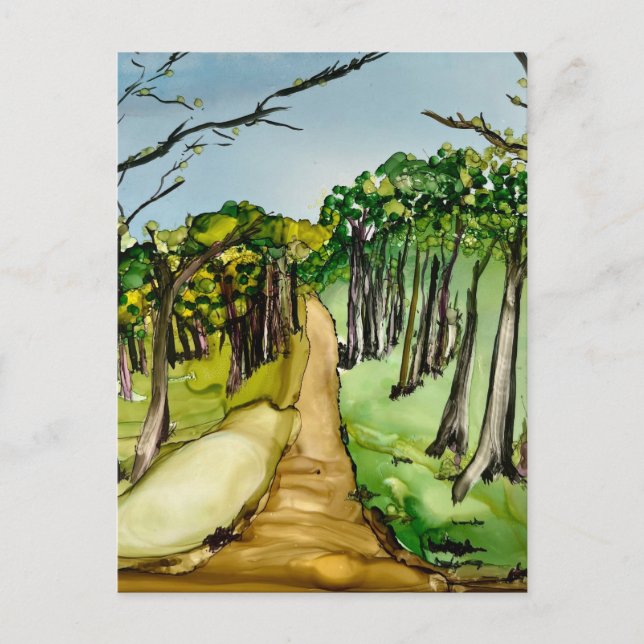 Forest of Trees Postcard (Front)