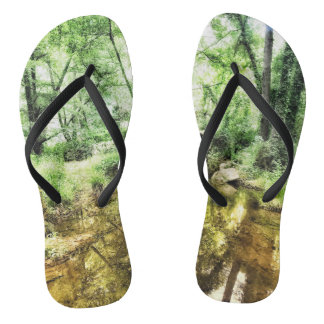 Forest of Youth Flip Flops