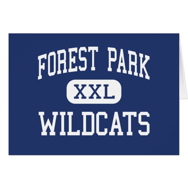 Forest Park Wildcats Middle Franklin (Front Horizontal)