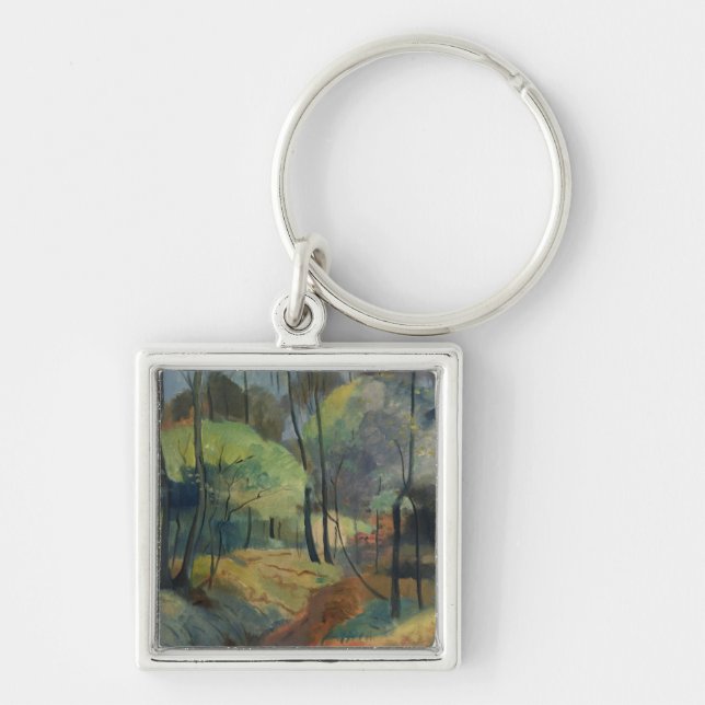 Forest Path, 1920 Key Ring (Front)