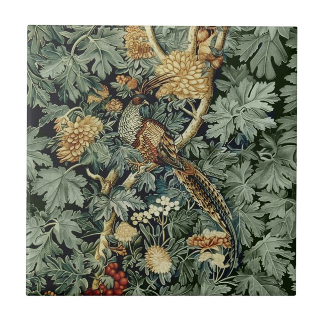 Forest Pheasant Tile (Front)