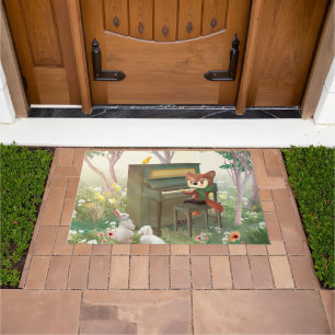 Forest Piano Concert Doormat