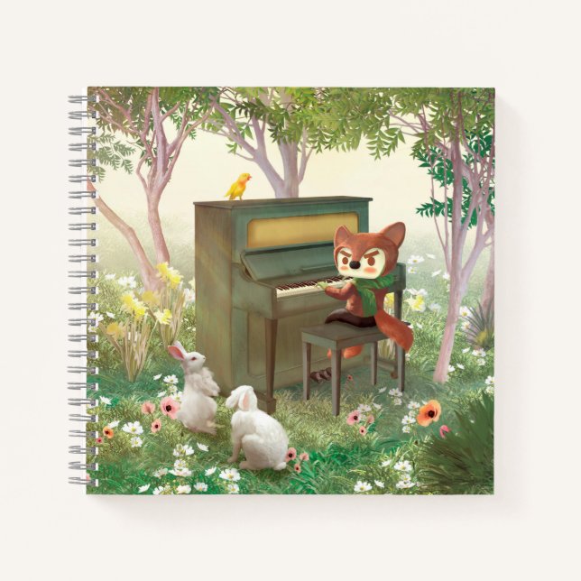 Forest Piano Concert Notebook (Front)