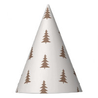Forest pine trees pattern Happy Camper Birthday