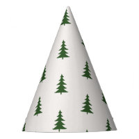 Forest pine trees pattern Happy Camper Birthday
