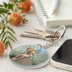 Forest Princess, Fairy Butterfly Key Ring