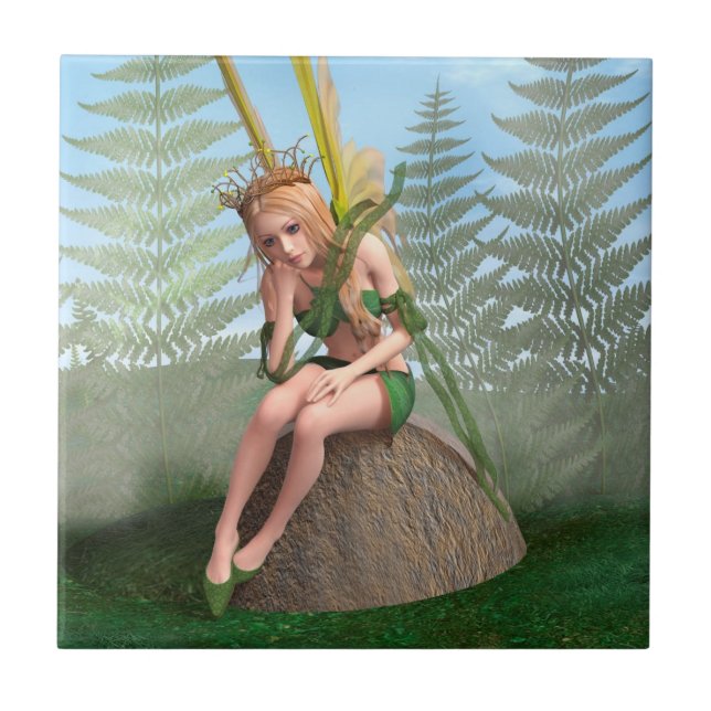Forest Princess, Fairy Butterfly Tile (Front)