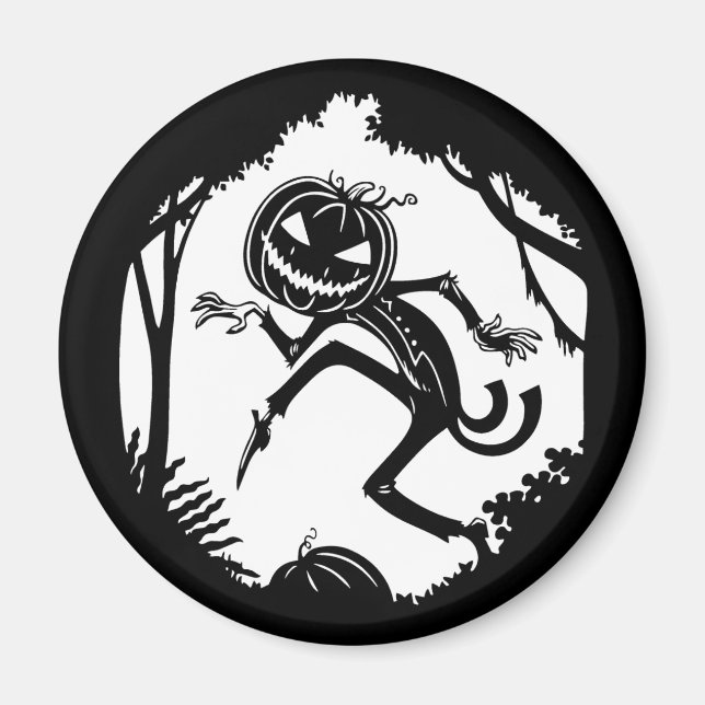 Forest Pump Kin Magnet (Front)