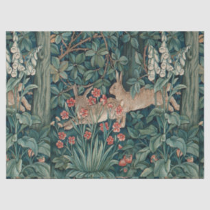 Forest Rabbits Tapestry Tissue Paper
