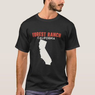 Forest Ranch California USA State America Travel C T-Shirt