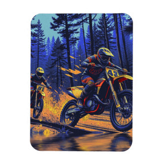 Forest Ride - Motocross Racers Magnet