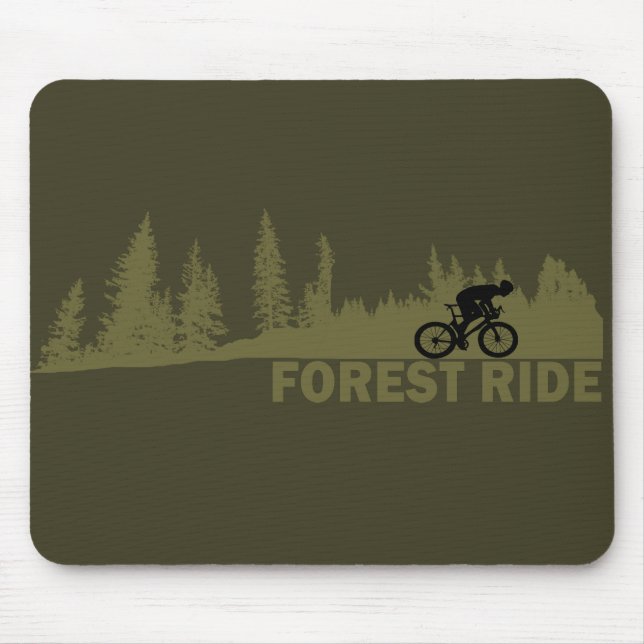 Forest ride mouse mat (Front)