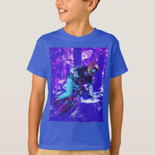 Forest Rider - BMX Racer T-Shirt