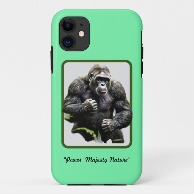 "Forest Ruler Unleashed" Case-Mate iPhone Case (Back)