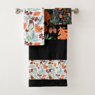 Forest scent bath towel set