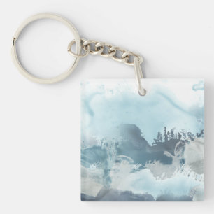 Forest Sea Key Ring