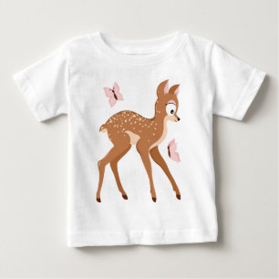 Forest series fawns baby deer girl T-Shirt