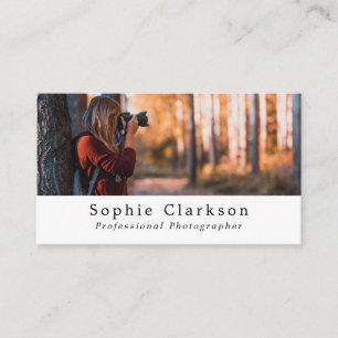 Forest Shot, Photographer, Photography Business Card
