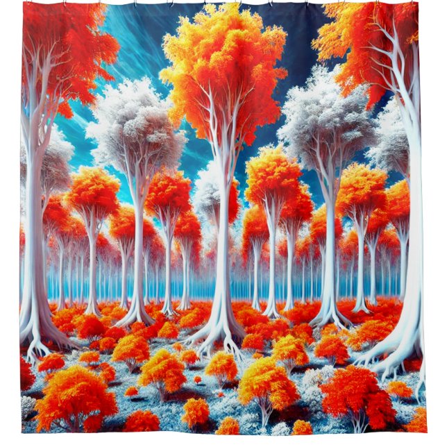 Forest Shower Curtain (Front)
