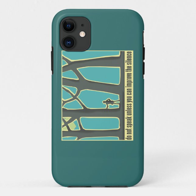 Forest Silence Case-Mate iPhone Case (Back)