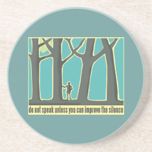 Forest Silence Coaster