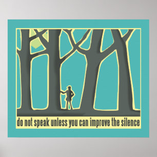 Forest Silence Poster