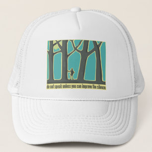 Forest Silence Trucker Hat