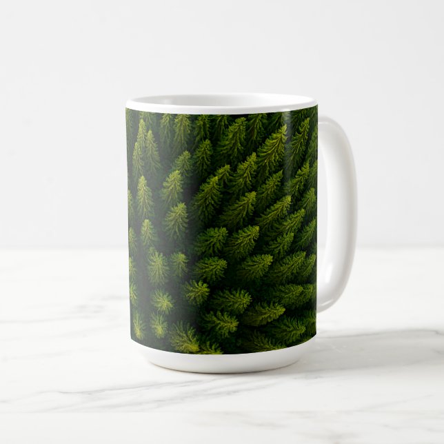 Forest Skyview Serenity Coffee Mug (Front Right)