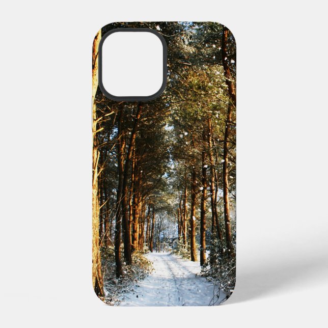 Forest Snow Scene iphcnm iPhone Case (Back)