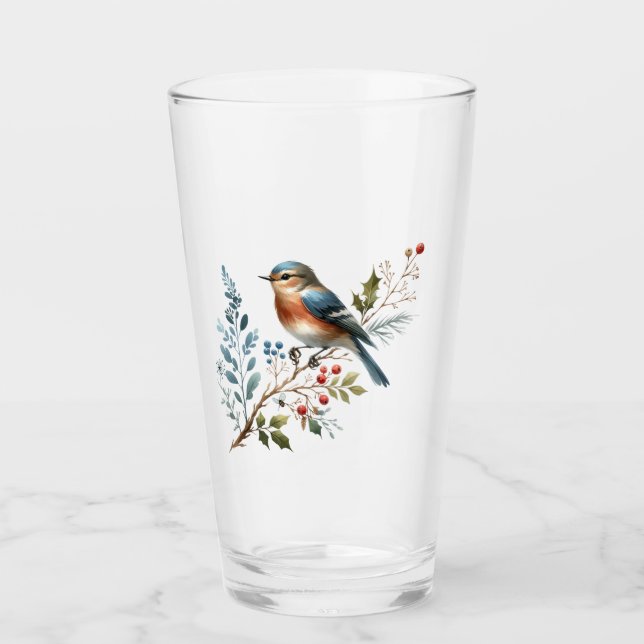 Forest Songbird  Glass (Front)