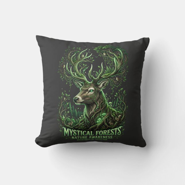 Forest Spirit Cushion (Front)