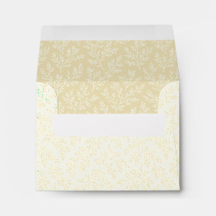 Forest Sprigs Golden Wheat - Neutral Envelope