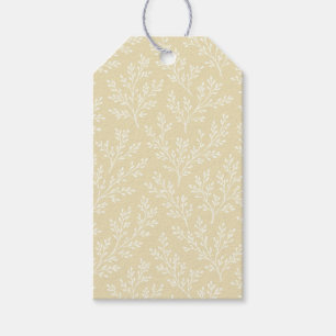 Forest Sprigs Neutral - Golden Wheat Gift Tags