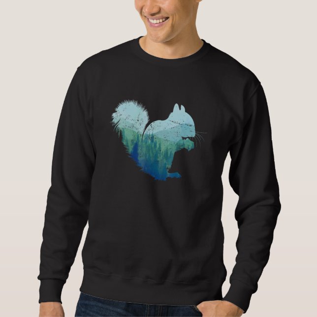 Forest Squirrel Sweatshirt (Front)