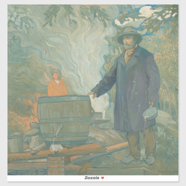 Forest Still Moonshiners White Lightning Liquor (Sheet)